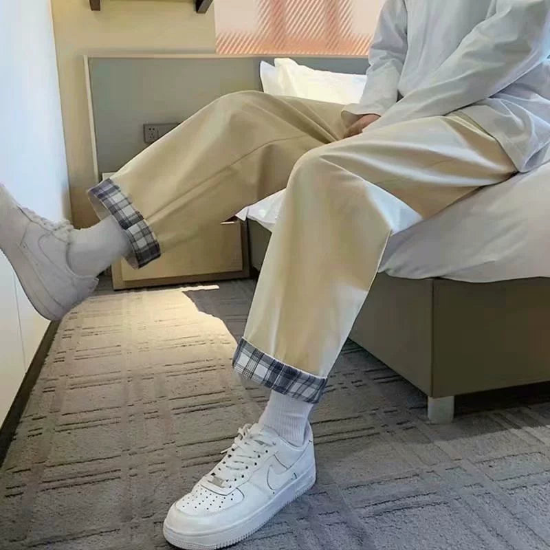 Loose Cropped Pants
