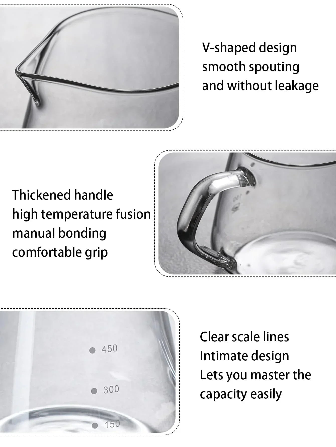 Carafe Coffee Glass with Filter
