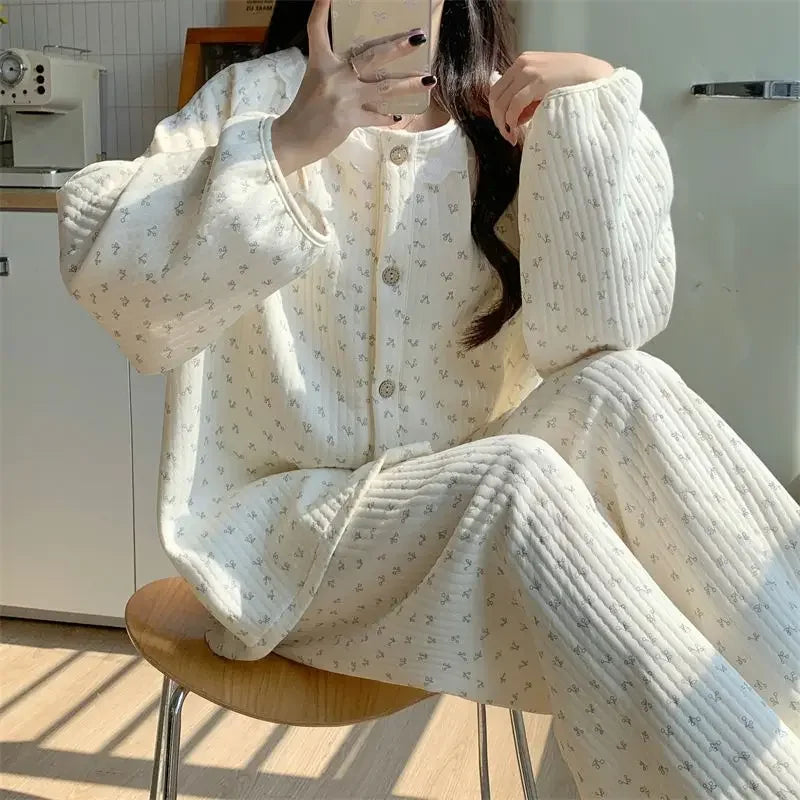 Adorn Floral Pajama Set