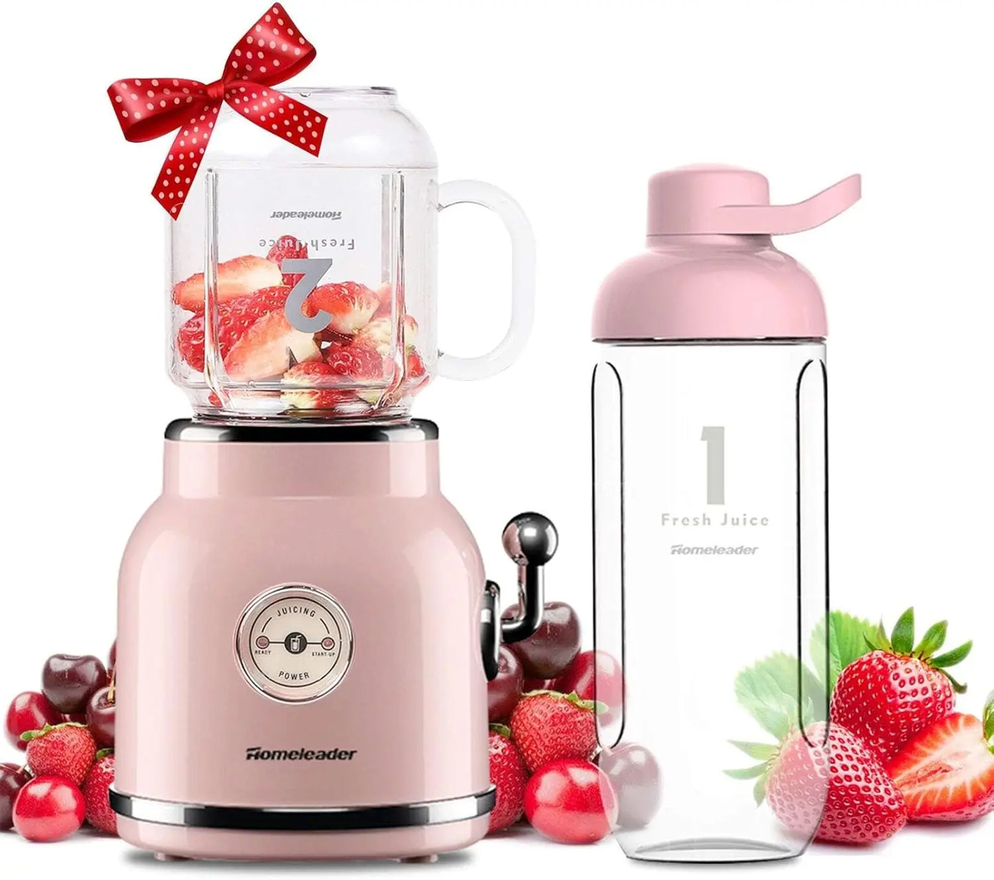Retro Juice Blender & Mason Cup