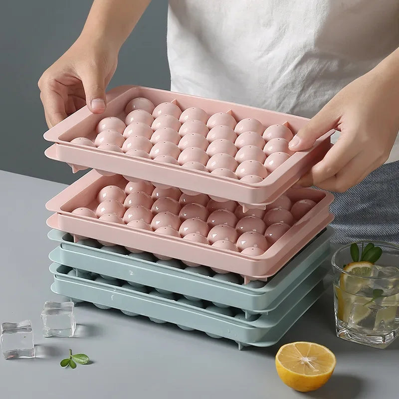 3D Round Ice Cube Tray
