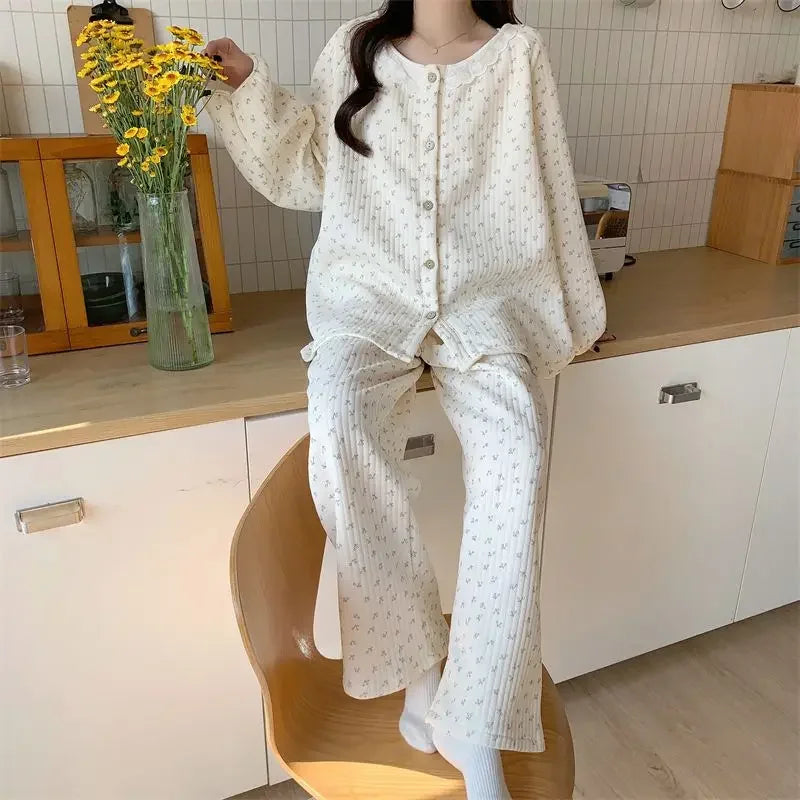 Adorn Floral Pajama Set