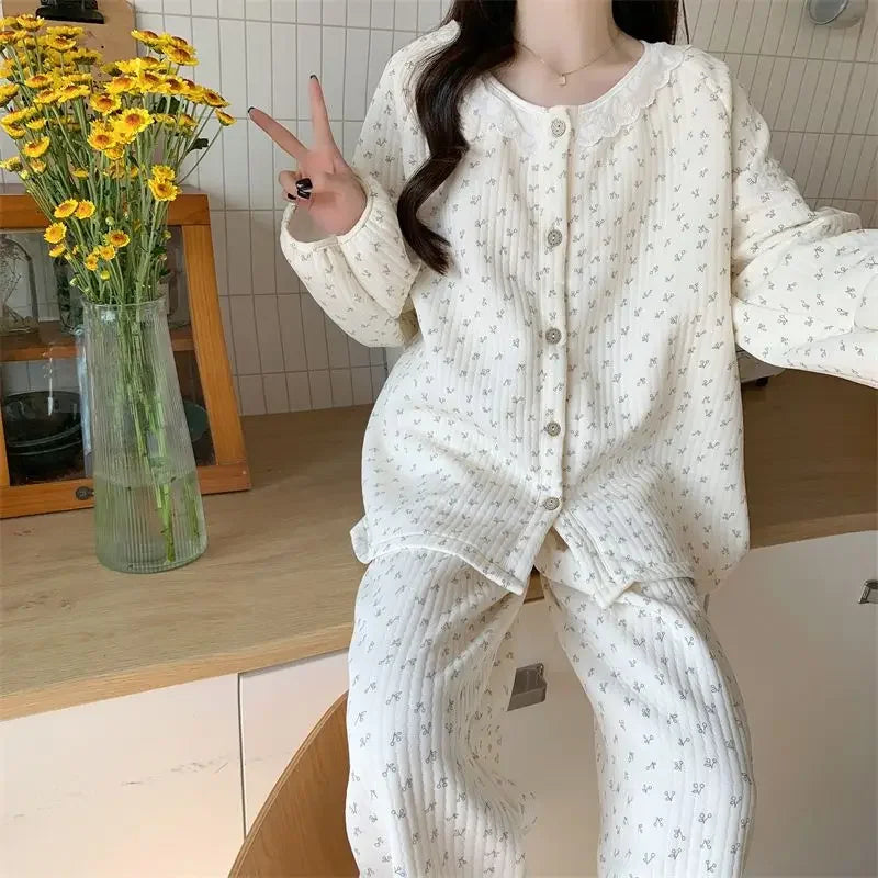 Adorn Floral Pajama Set