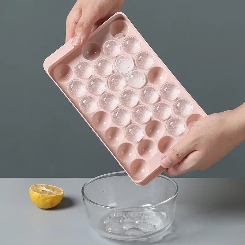 3D Round Ice Cube Tray