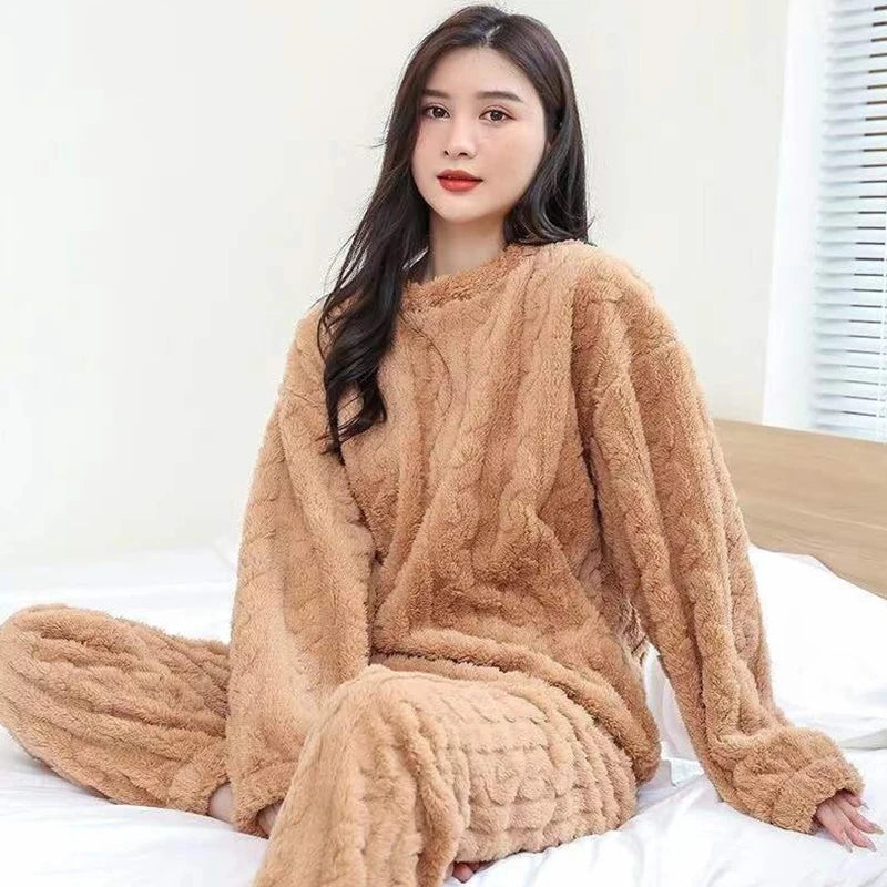 Ribbed Fleece Set