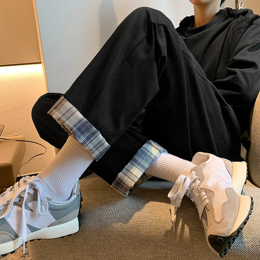 Loose Cropped Pants