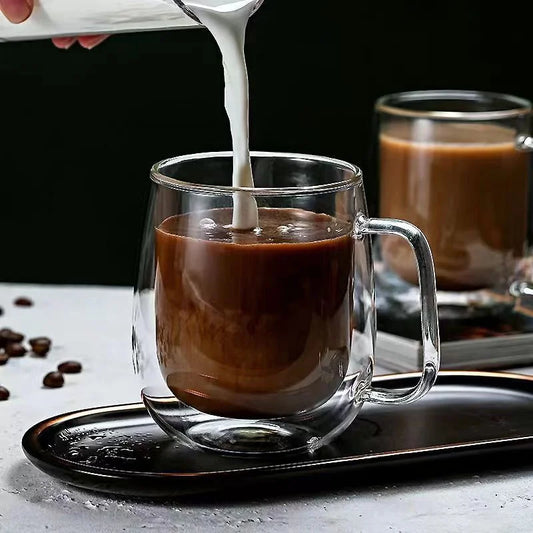 Double Glass Mug