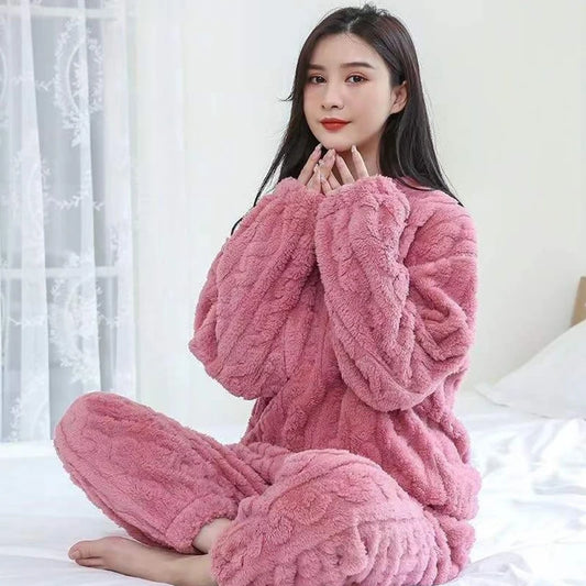 Ribbed Fleece Set