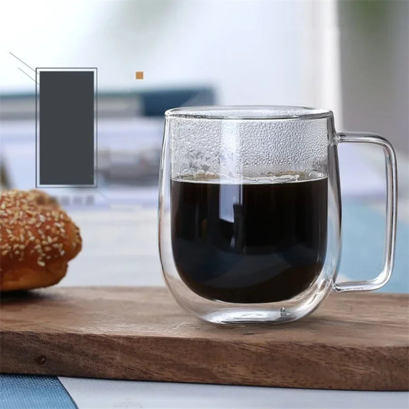 Double Glass Mug