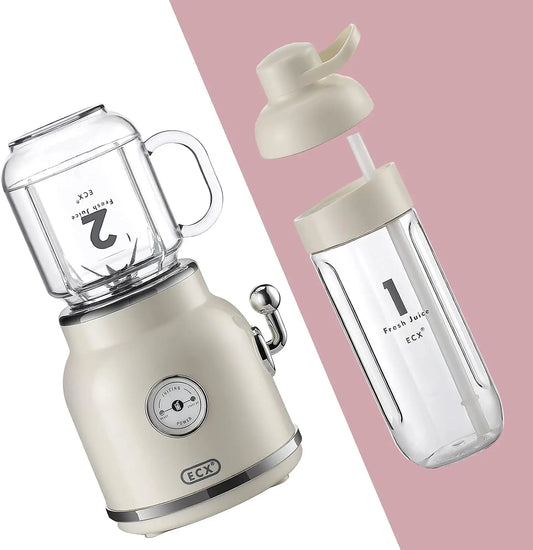 Retro Juice Blender & Mason Cup