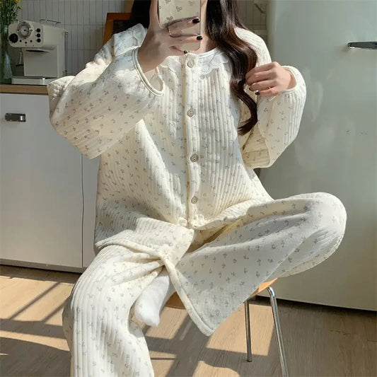 Adorn Floral Pajama Set