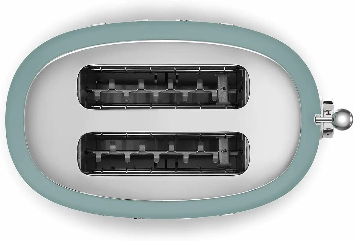 SMEG Toaster with Crumb Tray (Jade)