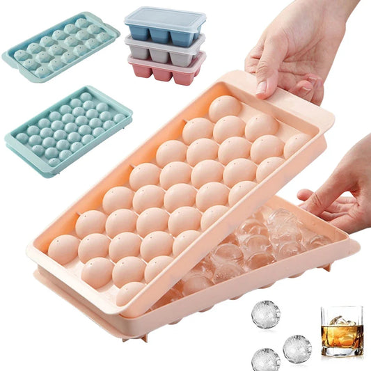 3D Round Ice Cube Tray
